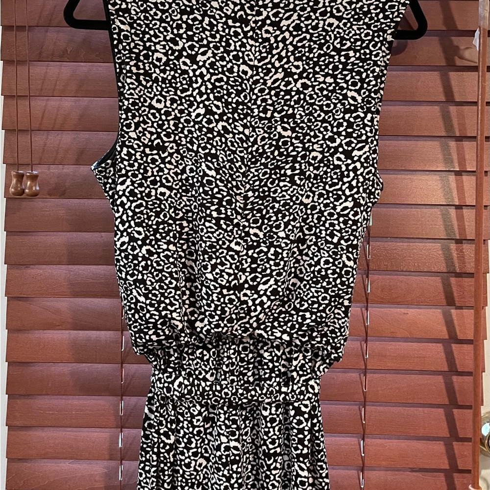 Roz & Ali black & white jump suit, L - Picture 2 of 3